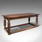 Antique English Jacobean Revival Oak Refectory Table, 1910s, Image 1