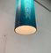 Mid-Century Swedish P 299 Glass Pendant Lamps by Max Brüel for Nordisk Solar, Set of 3, Imagen 11