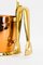 Ice Bucket with Ice Tongs in Copper and Brass and Internal Glass Cup, 1950s 9