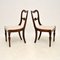Antique William IV Side or Dining Chairs, Set of 2 3