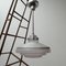French Art Deco Industrial Pendant Light, Image 9
