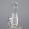 20th Century English Solid Silver & Glass Spirit Decanter with Lock & Key, 1928 11