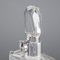 20th Century English Solid Silver & Glass Spirit Decanter with Lock & Key, 1933, Image 11