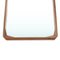 Rectangular Shaped Wooden Frame Mirror from Tredici & Co., 1960s, Image 5