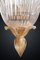 Lámpara de cristal de Murano con hojas, Imagen 3