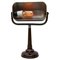 Vintage Industrial Brown Bakelite Bankers Table or Desk Lamp 5