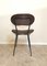 Italian Chairs in Brown Leather and Black Enameled Metal by Gastone Rinaldi, 1950s, Set of 6 10