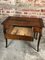 Side Table / Small Desk with Cherry Moldings 3