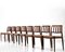 Rosewood Model 83 Dining Chairs by Niels Otto Møller for J. L. Møllers, Set of 8 1