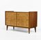 Mid-Century Walnut & Maple Chest of Six Drawers by Alfred Cox 1