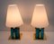 Murano Glass and Brass Table Lamps, Set of 2, Image 3