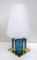 Murano Glass and Brass Table Lamps, Set of 2, Image 6