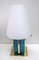 Murano Glass and Brass Table Lamps, Set of 2 7