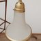 Antique Etched Glass German Pendant Light by A.E.G., Immagine 5