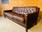Mid-Century Danish 3-Seater Leather Sofa from Mogens Hansen 1