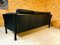 Mid-Century Danish 3-Seater Black Leather Sofa from Mogens Hansen 7