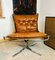 Vintage Falcon Stühle aus Chrom & Leder mit niedriger Rückenlehne von Sigurd Resell, 2er Set 5