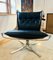 Vintage Falcon Chair aus Chrom & Leder mit niedriger Rückenlehne von Sigurd Resell 6