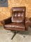 Mid-Century Danish Lounge Chair in Cognac Leather, 1970s 1
