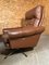 Mid-Century Danish Lounge Chair in Cognac Leather, 1970s 5