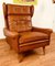 Mid-Century Danish Cognac Leather Lounge Chair from Skipper 2