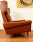Mid-Century Danish Cognac Leather Lounge Chair from Skipper 6