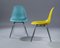 Mid-Century Multicoloured DSX Shell Chairs by Charles Eames, Set of 6 5