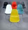Mid-Century Multicoloured DSX Shell Chairs by Charles Eames, Set of 6 1
