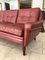 Mid-Century Danish Cognac 4-Seater Sofa from Svend Skipper, 1964, Imagen 7