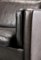 Mid-Century Danish 2.5 Seater Black Leather Sofa from Stouby, Image 2
