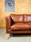 Mid-Century Danish 2-Seater Sofa in Cognac Leather from Stouby 2