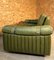 Mid-Century Danish Olive Green 2-Seater Sofa from Svend Skipper, 1970s, Immagine 4