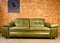 Mid-Century Danish Olive Green 2-Seater Sofa from Svend Skipper, 1970s, Immagine 1