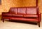 Mid-Century Danish 3-Seater Leather Sofa by Rud Thygesen, 1960s 9