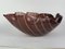 Mid-Century Blown Murano Glass Leaf Bowl by Tyra Lundgren for Venini, Immagine 4
