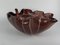 Mid-Century Blown Murano Glass Leaf Bowl by Tyra Lundgren for Venini, Immagine 15