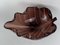 Mid-Century Blown Murano Glass Leaf Bowl by Tyra Lundgren for Venini, Immagine 5