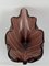 Mid-Century Blown Murano Glass Leaf Bowl by Tyra Lundgren for Venini, Immagine 6