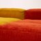 Cosima Modular Sofa & Ottoman Set in Orange & Yellow Fabric from Bolia, Image 8