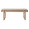 Light Brown Minimal Bench by Kristina Dam Studio, Immagine 1