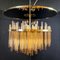 Chandelier with Amber Glass Rods by Christoph Palme, 1960s 5