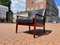 Mid-Century Modern Easy Chair in Leather & Teak, Immagine 3