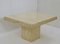 Brutalist Travertine Coffee Table, 1970s 2