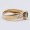 18K Gold Ring with Emerald and Diamonds of Approx. 0.40ctw, 1980s 3