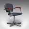 Vintage English Adjustable Office Chair in Beech, 1980s, Image 1