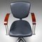 Vintage English Adjustable Office Chair in Beech, 1980s 9