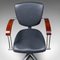 Vintage English Adjustable Office Chair in Beech, 1980s, Immagine 9