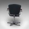 Vintage English Adjustable Office Chair in Beech, 1980s 6