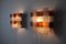 Murano Glass Sconces by Albano Poli for Poliarte, Italy, 1970s, Set of 2 5