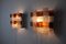 Murano Glass Sconces by Albano Poli for Poliarte, Italy, 1970s, Set of 2, Immagine 5